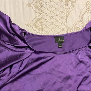 Worthington Vibrant Purple Top